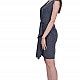 Silver Fitted Office Dress 22208 / 2022