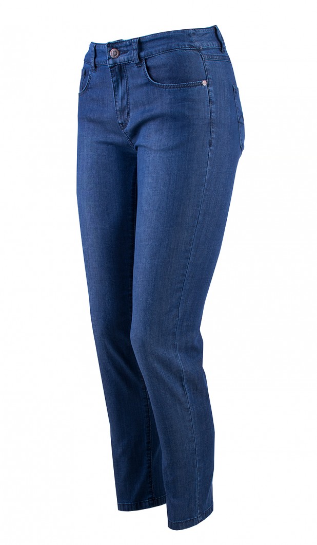 Tencel Jeans with 9/10 Length 24106 / 2024 Tencel Jeans with 9/10 Length 24106 / 2024