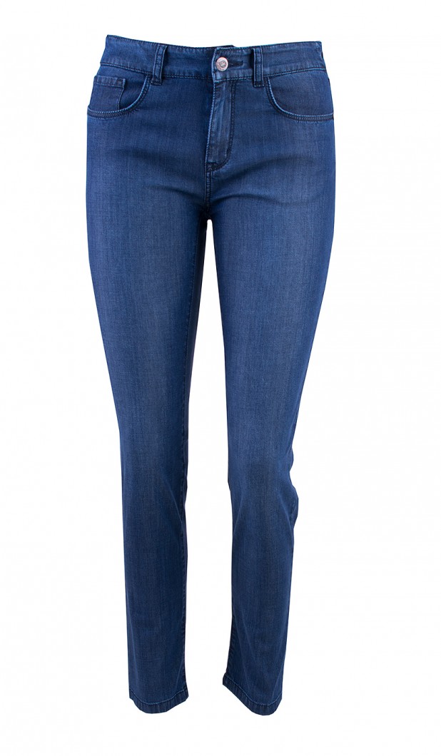 Tencel Jeans with 9/10 Length 24106 / 2024 Tencel Jeans with 9/10 Length 24106 / 2024