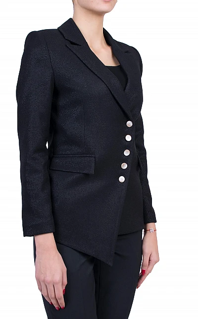 Women's long sleeve jacket J 4761 BLACK / 2020