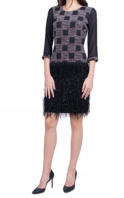 Women's Knit Dress R 6835 / 2020