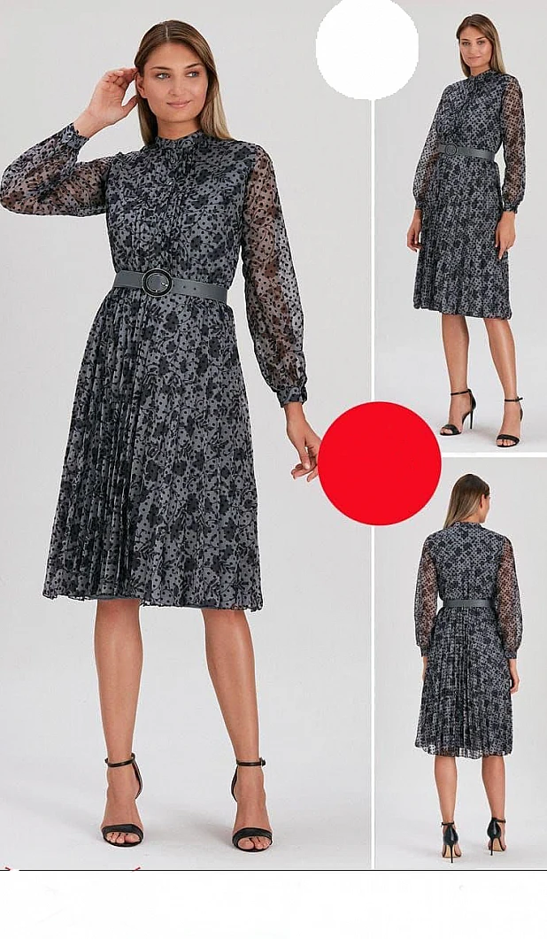 Elegant Salt Dress 211312 BLACK / 2022