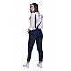 Womens denim overalls G18103