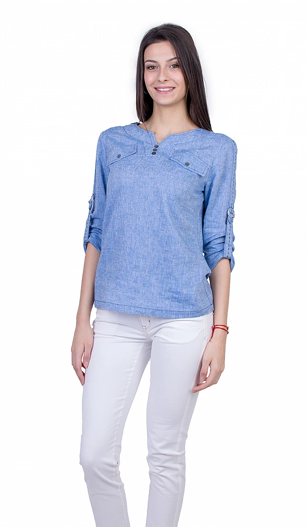 Women's Set with Shirt and Cotton Pants 21136 - 18167 / 2021