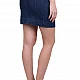 Short denim skirt P 21113