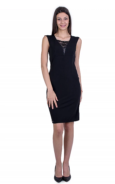 Black Office Dress 21150