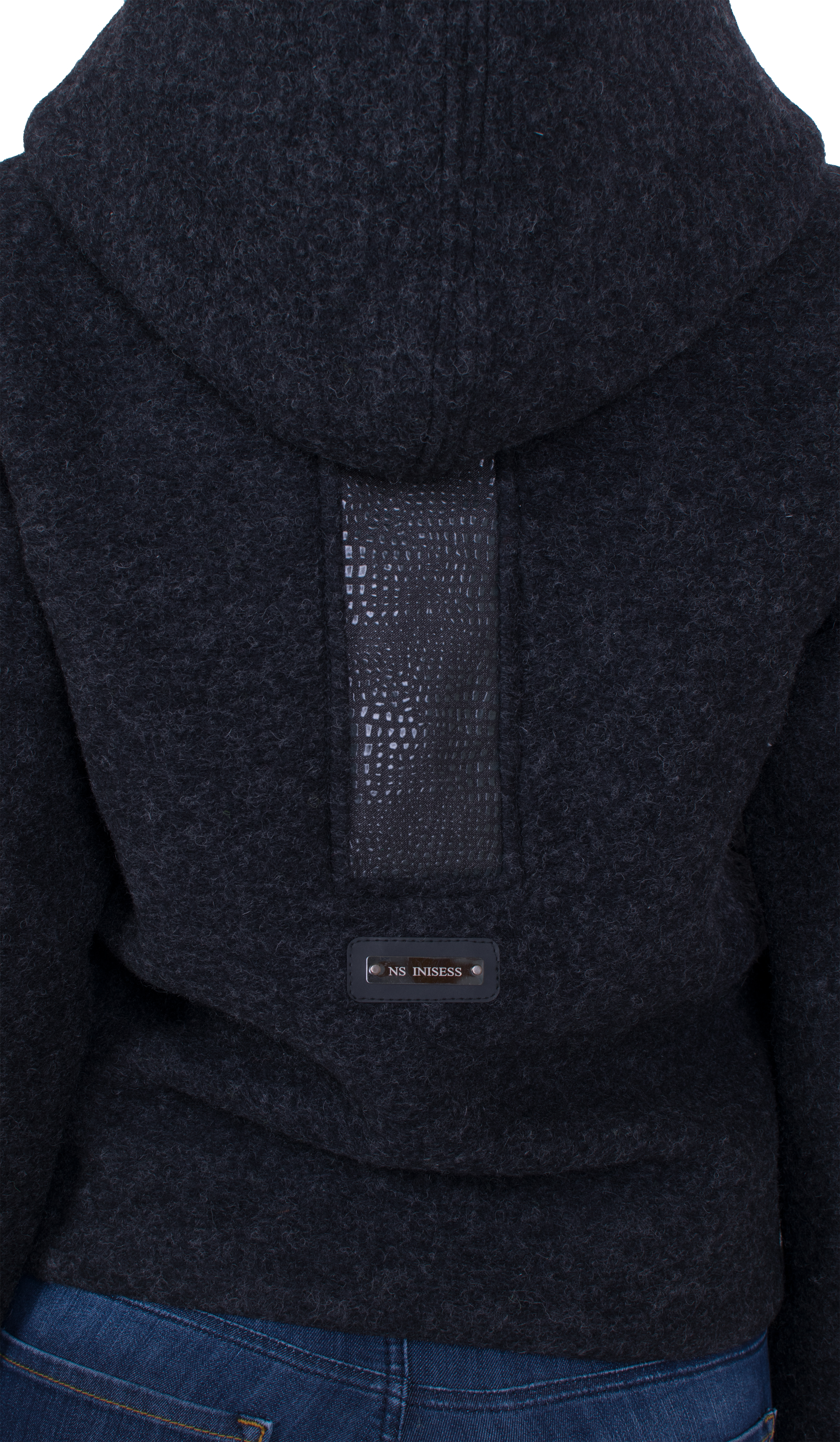 Black Women's Woolen Jacket 20507 / 2021
